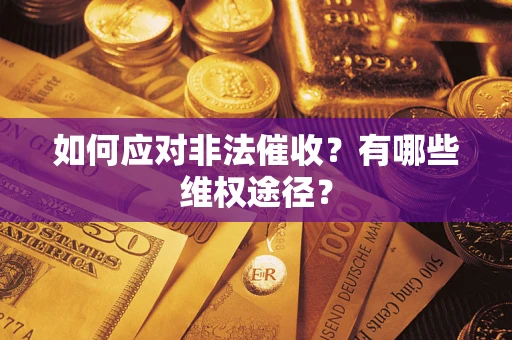 武汉如何应对非法催收？有哪些维权途径？