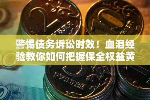 武汉警惕债务诉讼时效！血泪经验教你如何把握保全权益黄金期