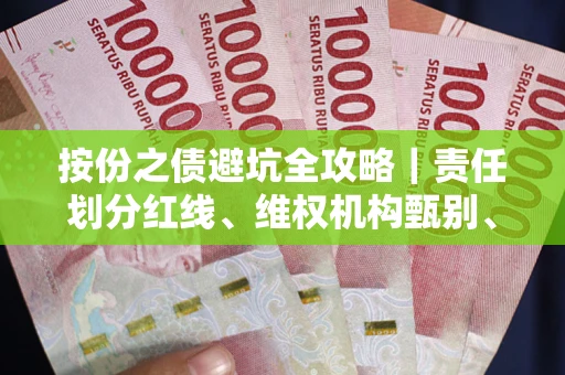 武汉按份之债避坑全攻略｜责任划分红线、维权机构甄别、纠纷处理全流程拆解