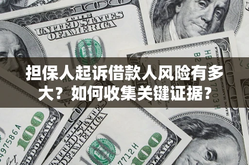 武汉担保人起诉借款人风险有多大？如何收集关键证据？