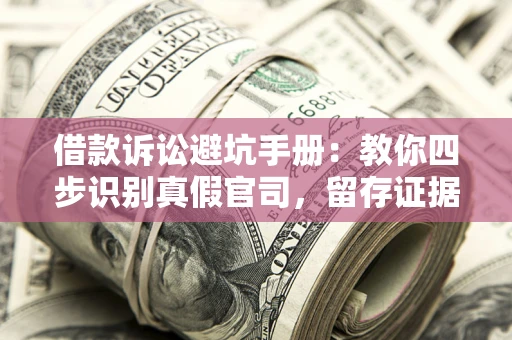 武汉借款诉讼避坑手册：教你四步识别真假官司，留存证据不踩雷