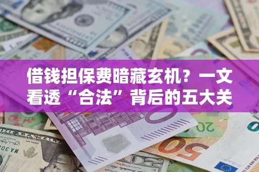 武汉借钱担保费暗藏玄机？一文看透“合法”背后的五大关键陷阱