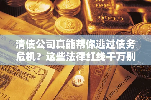 武汉清债公司真能帮你逃过债务危机？这些法律红线千万别踩