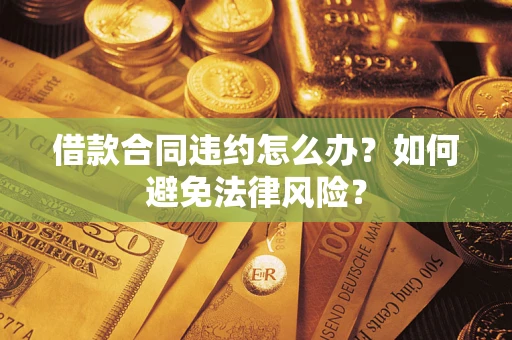 武汉借款合同违约怎么办？如何避免法律风险？