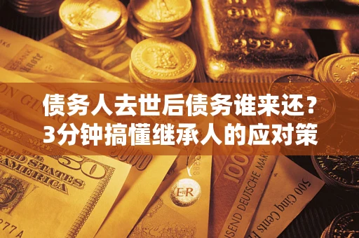 武汉债务人去世后债务谁来还？3分钟搞懂继承人的应对策略